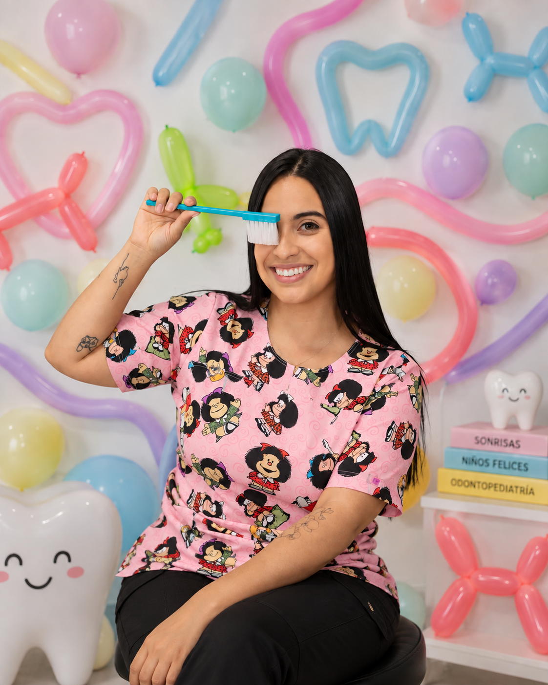 Odontopediatría: ambiente alegre para los niños